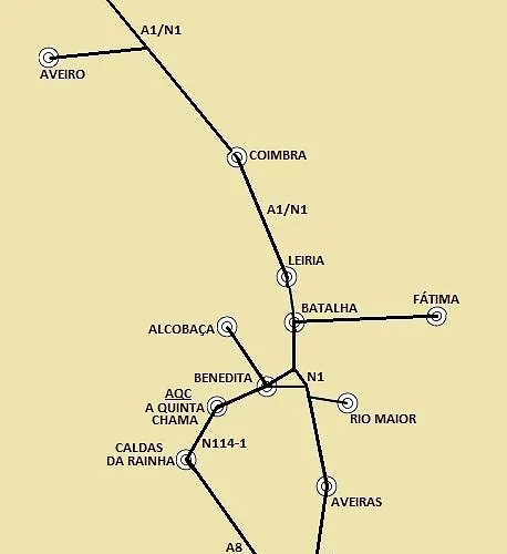 カントリーハウス Aqc - A Quinta Chama カルダス・ダ・ライーニャ